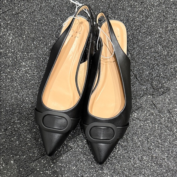 a new day Shoes - a.new day Jenny Women's Slingback Flats in black